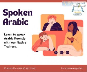 Spoken arabic classes in sharjah with native trainer call 056497