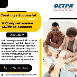 Creating a successful php training program:a comprehensive guide