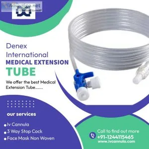 Get medical extension tube with denex international