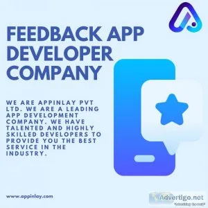 Affordable and best feedback app developer