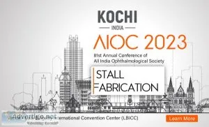 Exhibition stall fabrication for aioc 2023