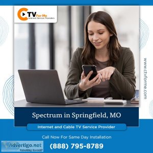 Experience hd streaming in springfield with the spectrum tv app