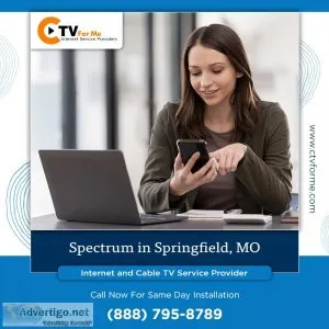 Experience hd streaming in springfield with the spectrum tv app
