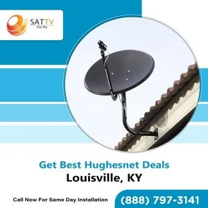 Top hughesnet satellite internet for your home or office in loui