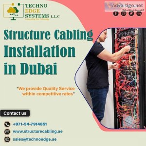 Reduce downtime with reliable structure cabling installation in 