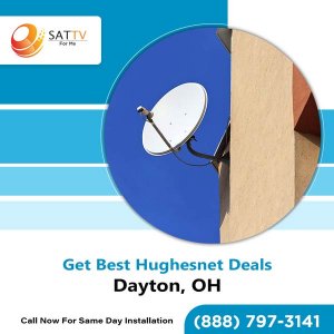 Discounted hughesnet satellite internet + tv packages in dayton,