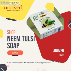 Shop neem tulsi soap | anuved