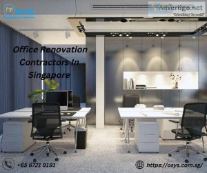 Professional office renovation contractors in singapore