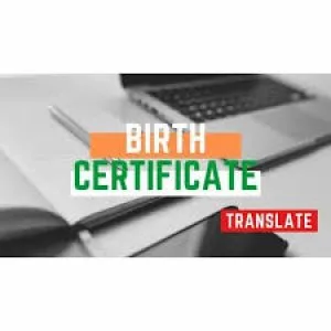Trusted certified birth certificate translation services