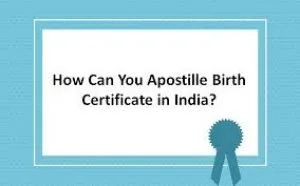 How to obtain an apostille for a birth certificate