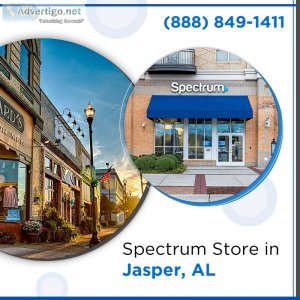 Get internet connected in jasper, al at spectrum store