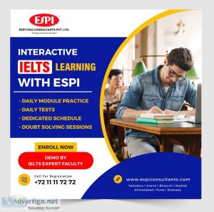 Book a ielts demo class - ielts online preparation at espi coach