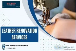 Exquisite leather renovation services in nyc by lamoda custom ta