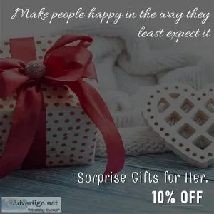 Unique best gifts for her from bookthesurprise