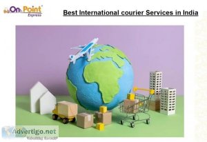Best international courier services in india- on point express