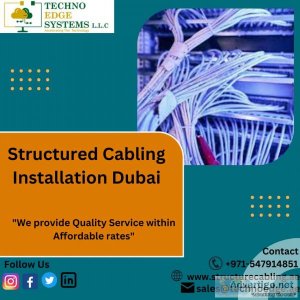 Reliable and flexible structured cabling company in dubai