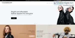 Switch to luxury leather apparel - shop at leatherfads