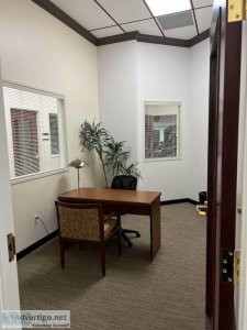 Single office w/ amenities for rent