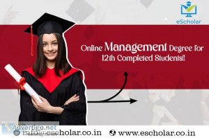Online management degree for 12th completed students