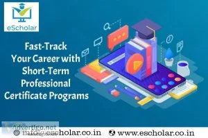 Fast-track your career with short-term professional certificate 