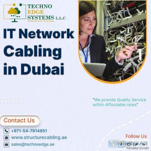 Quality it cabling in dubai for organisations