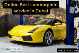 Online best lamborghini service in dubai
