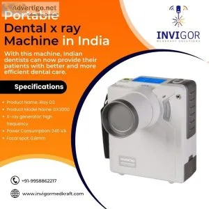 Invigor medkraft - portable dental x ray machine in india