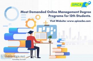 Most demanded online management degree programs for 12th student
