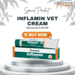 Inflamin vet cream, 50gm - flat 12% off - free shipping - animea