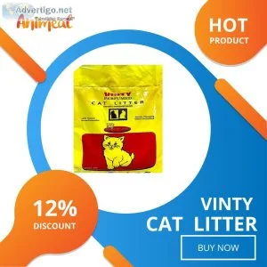 Vinty cat litter, 25kg - flat 12% off - free shipping - animeal