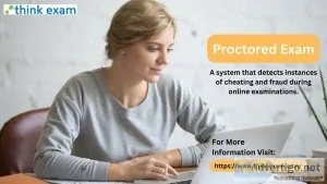 Secure online exams with think exam s proctoring solution