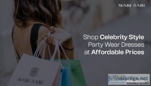 Shop celebrity style party wear dresses at affordable prices