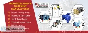 Industrial pump manufacturer
