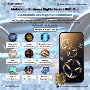 Best blockchain development services | henceforth solutions