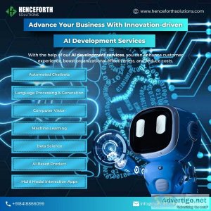 Best artificial intelligence development company | henceforth so