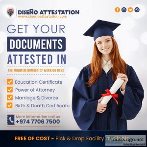 Diseno attestation is the top salary certificate attestation pro