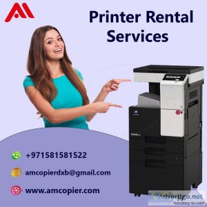 Affordable printer rental services in uae | al mashhoor