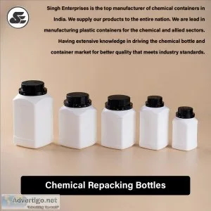 Chemical repacking bottles | singh enterprises