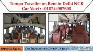 Best tempo traveller on hire in delhi
