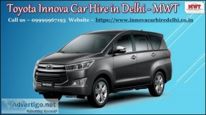 7 seater toyota innova in delhi with driver