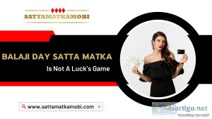 Balaji day satta matka is not a luck?s game