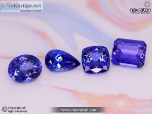 Shop natural tanzanite stone at best price