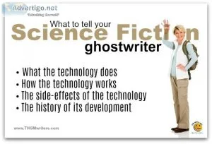 Science fiction writers for hire