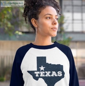 Texas design baseball t-shirt