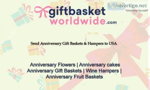 Anniversary gift basket usa at absolutely affordable prices