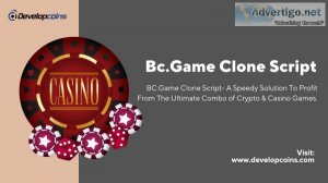 Build your own casino game smartly with the best bc game clone s