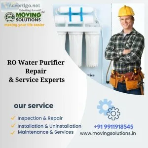 Top ro water purifier repair & service experts by moving solutio