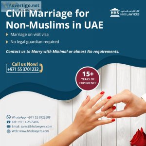 Civil marriage for non-muslims in dubai uae