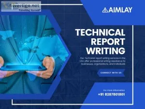 Technical report writing services in usa