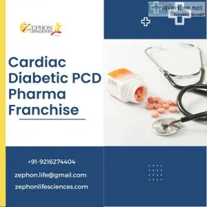 Cardiac diabetic pcd pharma franchise | zephon lifesciences